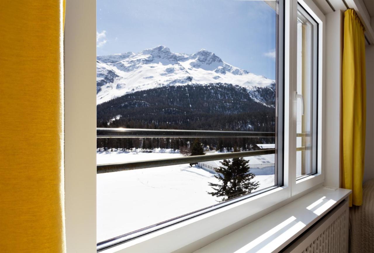 Spacious Apartment With Fantastic Alpine Panorama 圣莫里茨 外观 照片